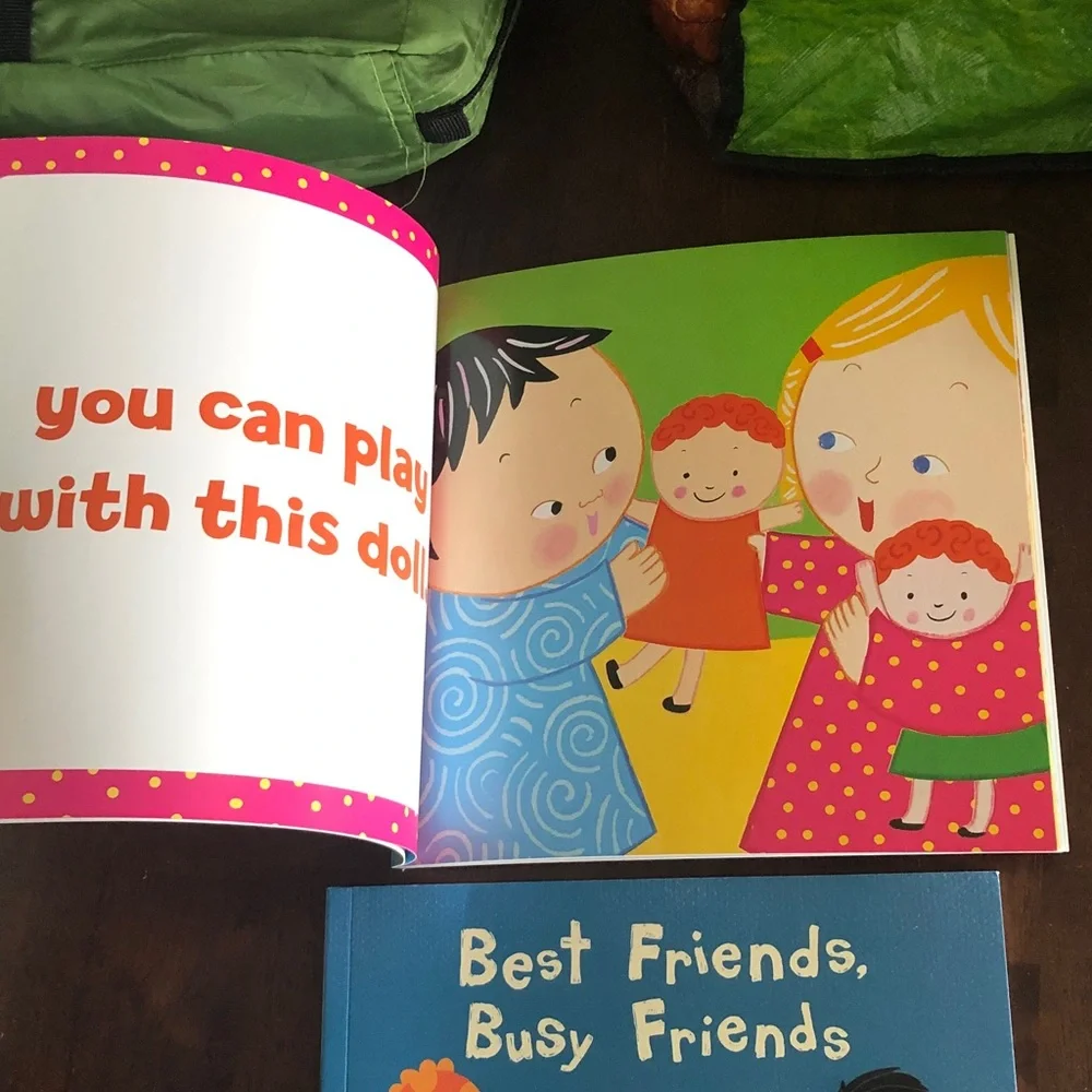 🤍 I Can Share! & Best Friends, Busy Friends Picture Book Set